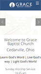 Mobile Screenshot of gracecedarville.org